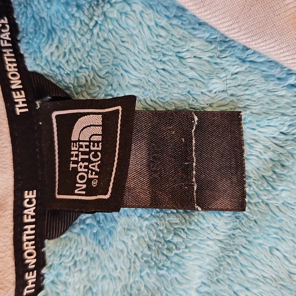 The North Face Womens Osito Full Zip Fleece Jacket Bright Blue/Teal XS - Picture 4 of 7